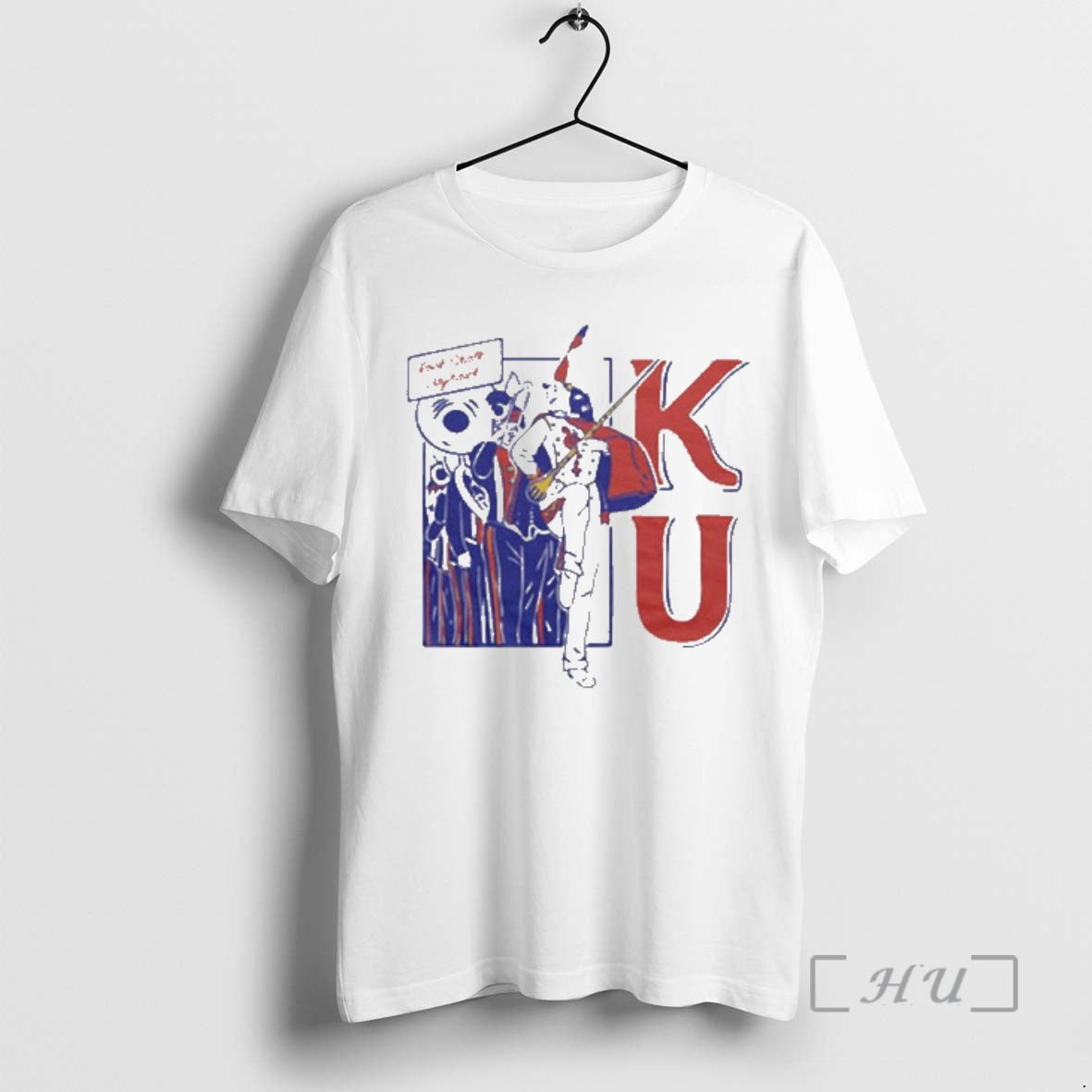 Officials Ku Marching Band Vintage White