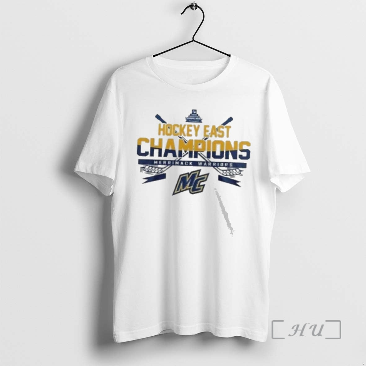 Officials Merrimack Mens Ice Hockey East Champions 2026