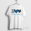 Officials Miami Marlins Baseball Peace Love Marlins Logo