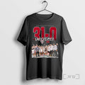 Officials Miami Redhawks Mens Basketball 31 0 Undefeated Mac Regular Season Champions Premium T Shirts
