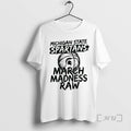 Officials Michigan State Spartans 2026 March Madness Raw Basketball Paint