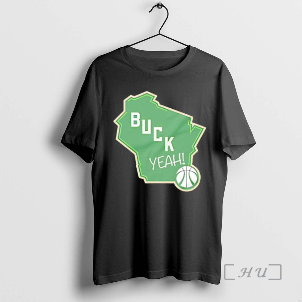 Officials Milwaukee Bucks Alternate Logo Green Map