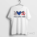 Officials Minnesota Twins Baseball Peace Love Twins Logo