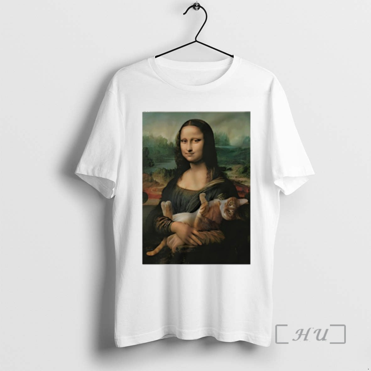 Officials Mona Lisa And Cat Funny