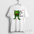 Officials My Clit Is Hard Frog Meme