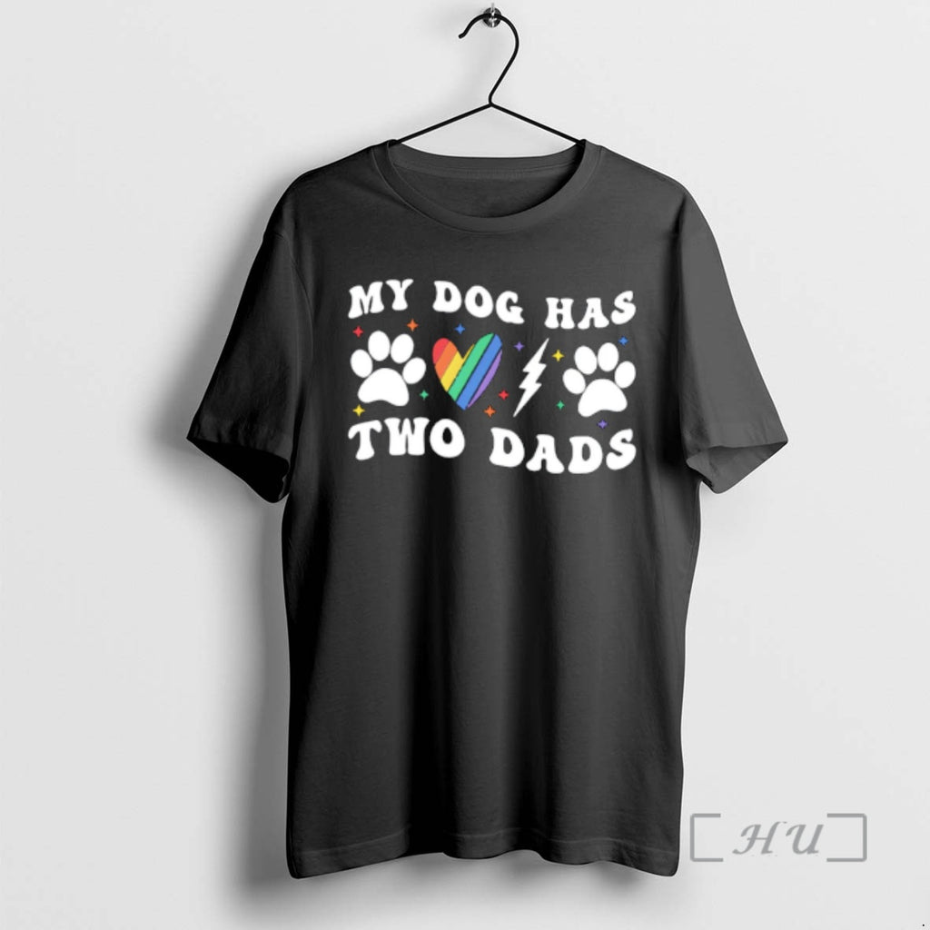 Officials My Dog Has Two Dads Rainbow Lgbt