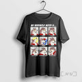 Officials My Werewolf Mood Is Happy Sad Angry Howling Tired Wtf Confused Premium T Shirts