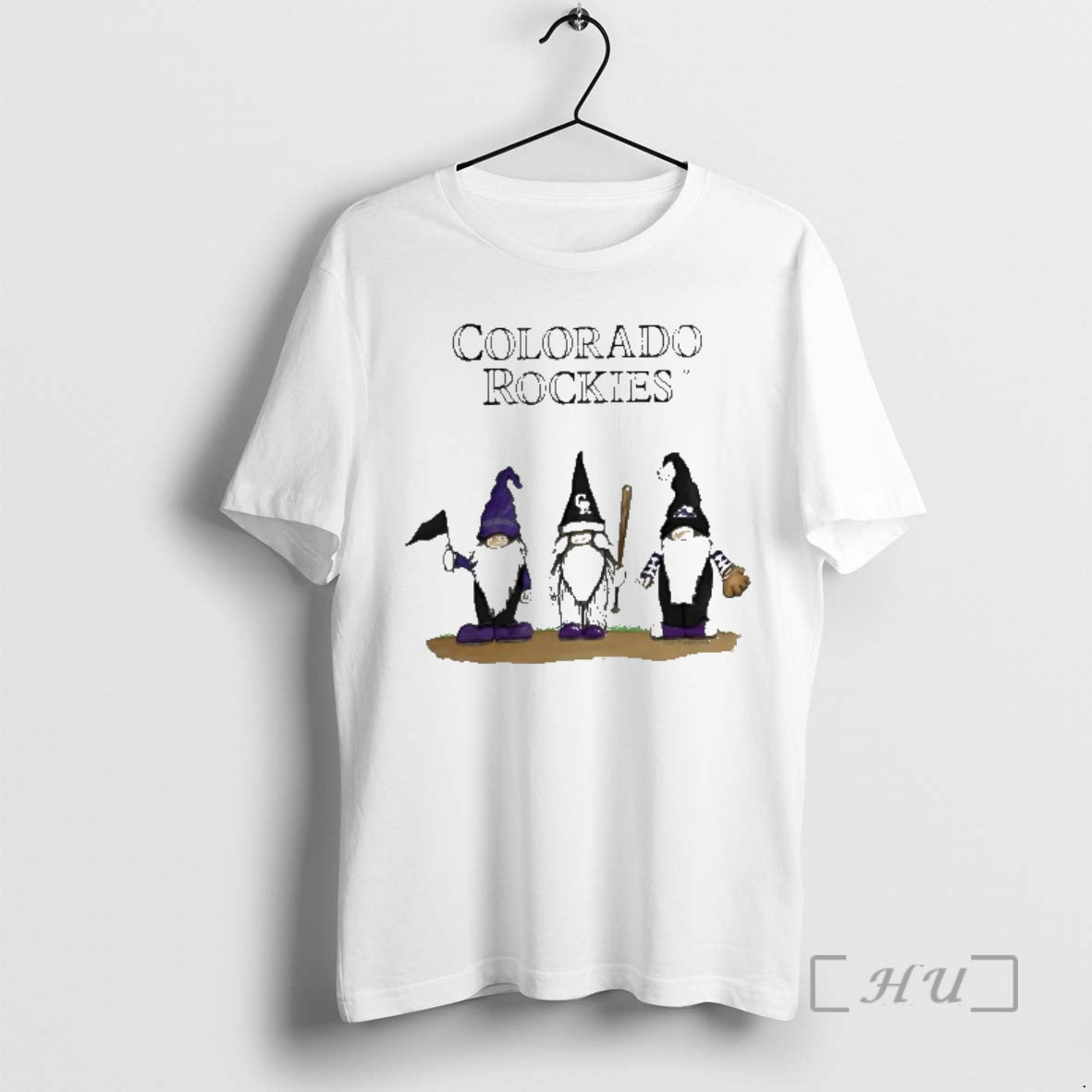Officials Nationals Gnomes With Colorado Rockies Basketball