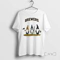 Officials Nationals Gnomes With Milwaukee Brewers Basketball