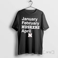 Officials Nebraska Basketball January February Huskers April