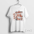 Officials Osu Oklahoma State University Edmon Low Library And Campus Buildings Sketch Premium T Shirts