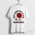 Officials Oklahoma City Basketball Cartoon Okc Winter