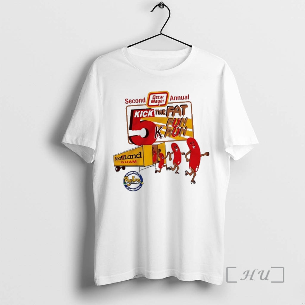 Officials Oscar Mayer Second Annual Kick The Fat Fun Run 5k Premium T Shirts Sweater