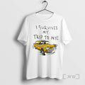 Officials Peter Parker Homecoming I Survived My Trip To Nyc Cartoon Premium T Shirts Sweater