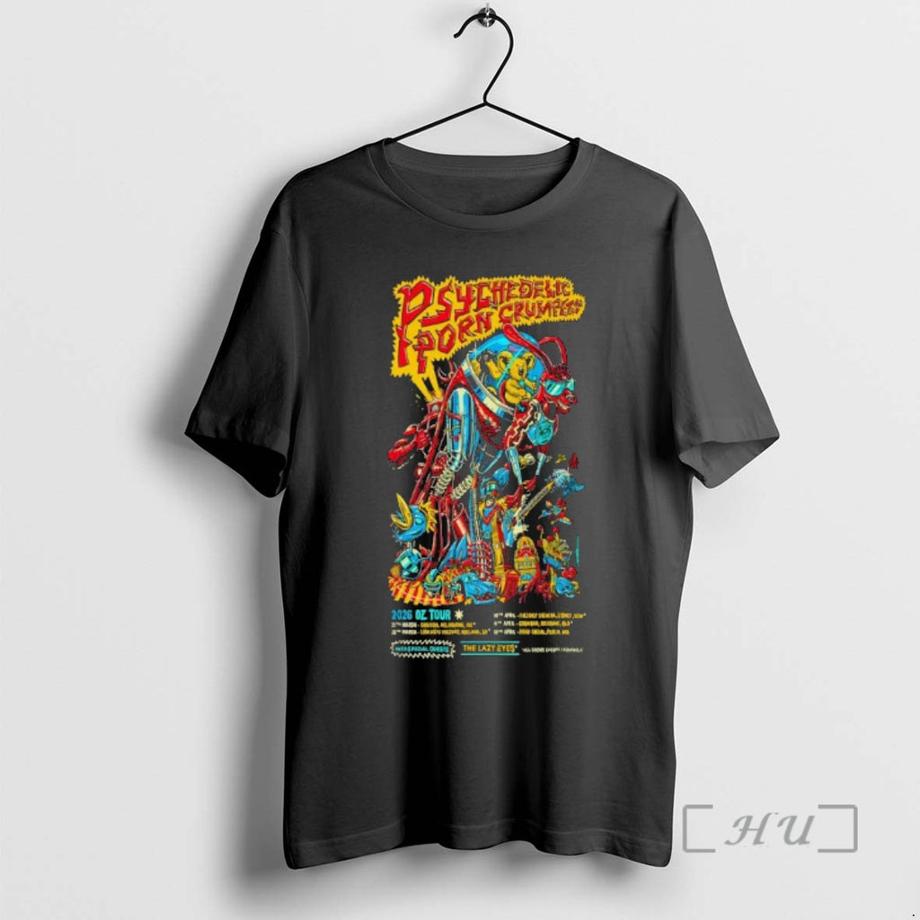 Officials Psychedelic Porn Crumpets 2026 Oz Tour