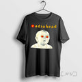 Officials Radiohead Creepy Baby Face With Red Eyes Graphic Art