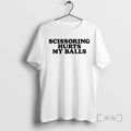 Officials Scissoring Hurts My Balls Text