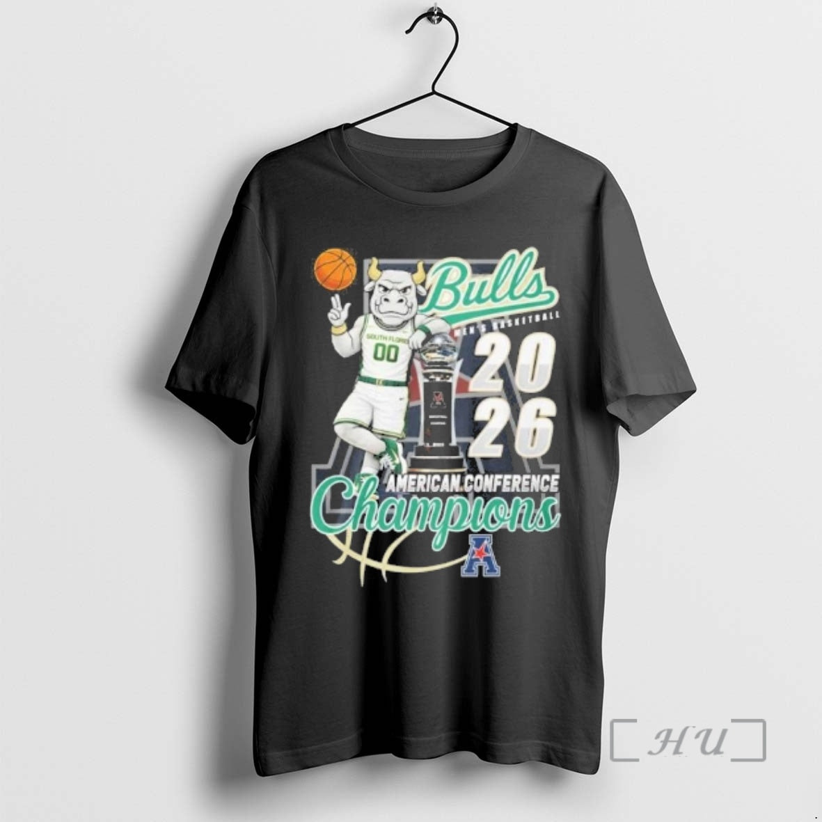 Officials South Florida Mens Basketball Mascot 2026 American Conference Champions