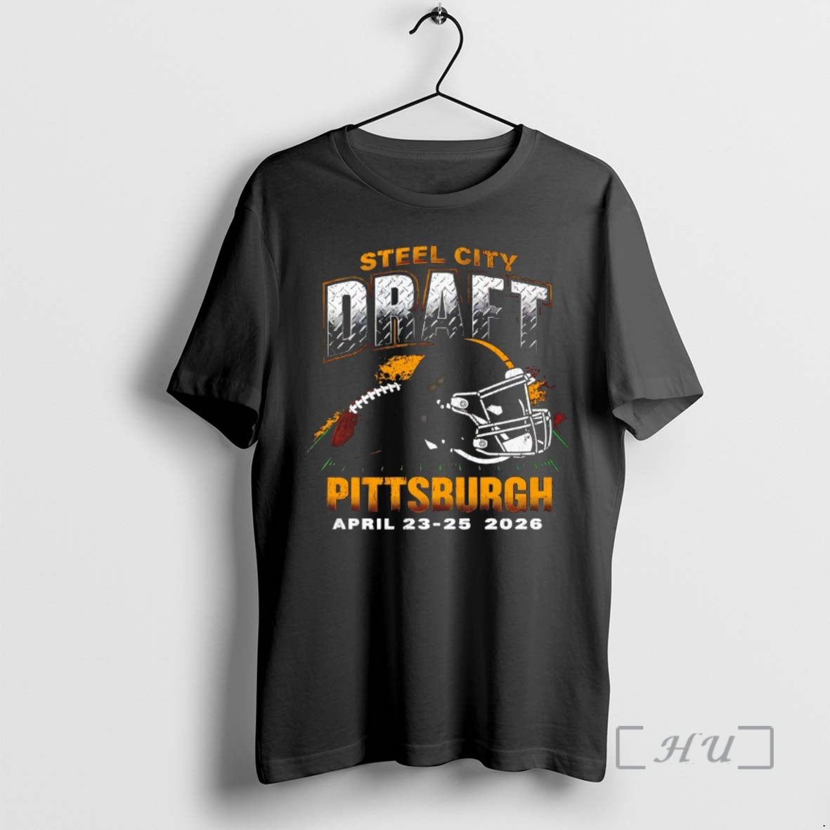 Officials Steel City Draft Weekend Pittsburgh Steel Football April 23 25 2026 Premium T Shirts