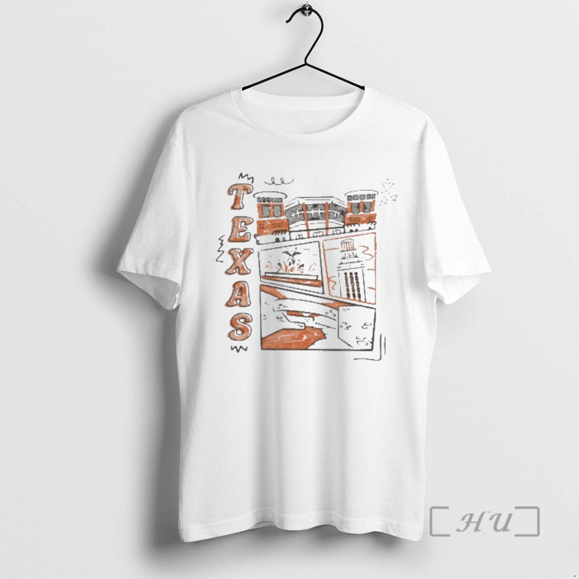 Officials Texas Longhorns Campus Landmarks Vintage