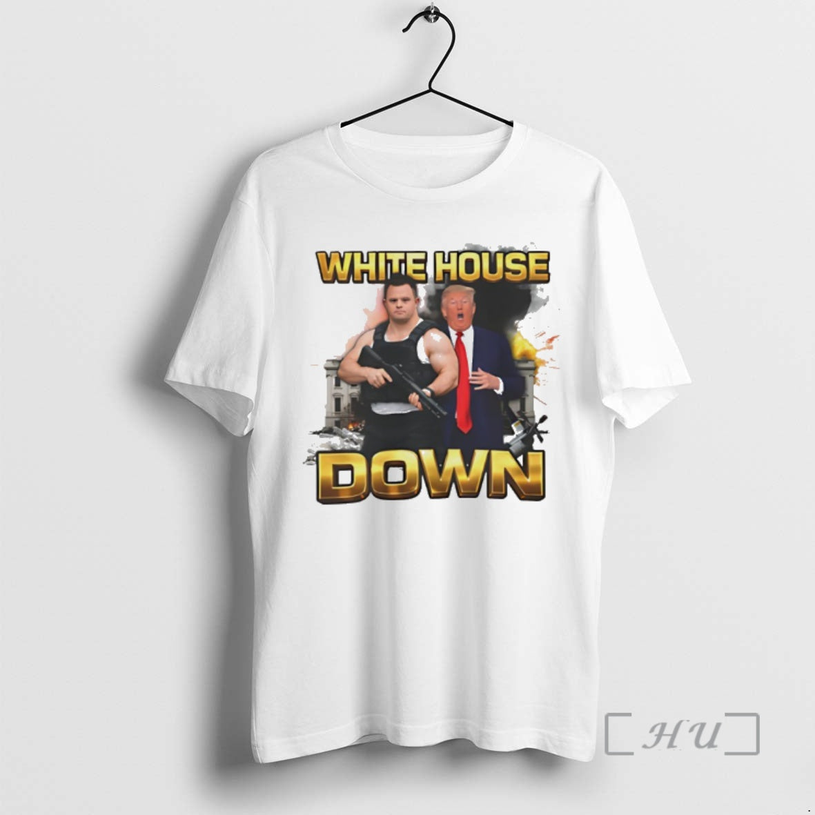 Officials Trump White House Down Meme