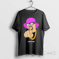 Officials Uncle Dee Finger Pointing Sunglasses Chain Purple Hat