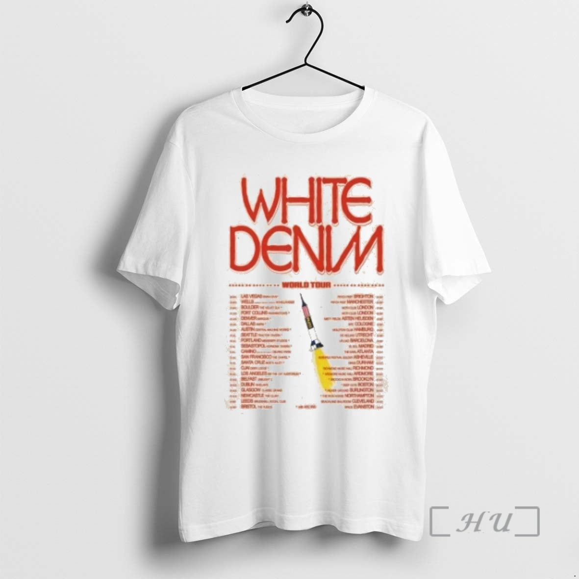 Officials White Denim World Concert Tour 2026