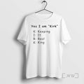 Officials Yes I Am Kirk Keeping It Real King