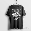 Officials Ncfvulbk Artemis Ii 2026 Lunar Mission Crew Retro Graphic