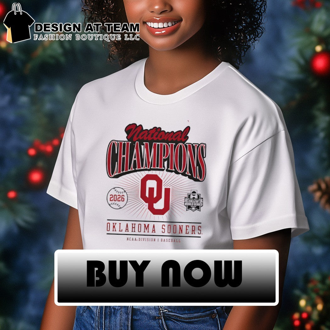 Oklahoma Sooners 2026 NCAA Baseball Men’s College World Series Champions Bench Boss shirt