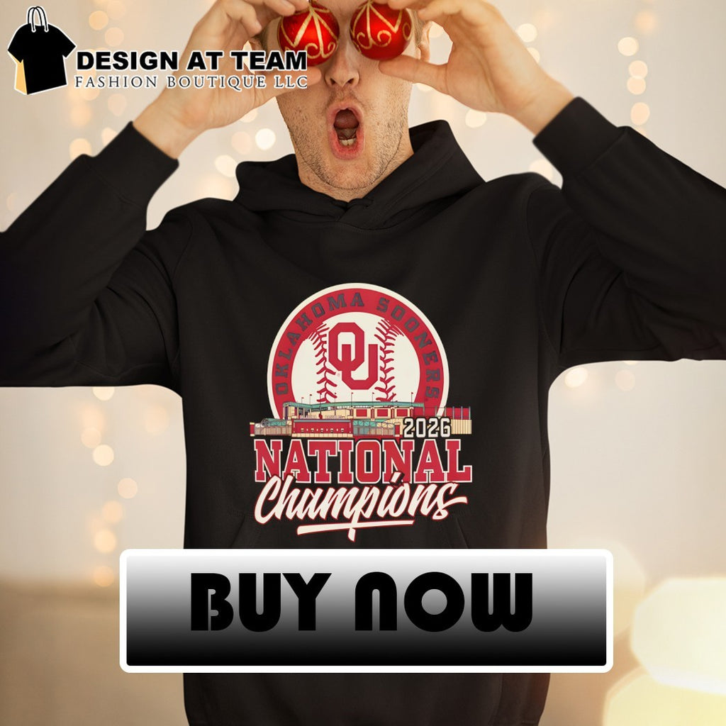 Oklahoma Sooners 2026 NCAA Baseball World Series Champions Stadium shirt