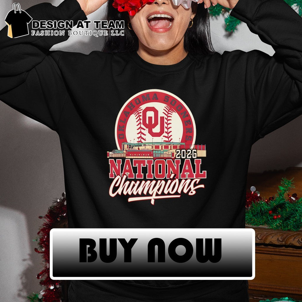 Oklahoma Sooners 2026 NCAA Baseball World Series Champions Stadium shirt