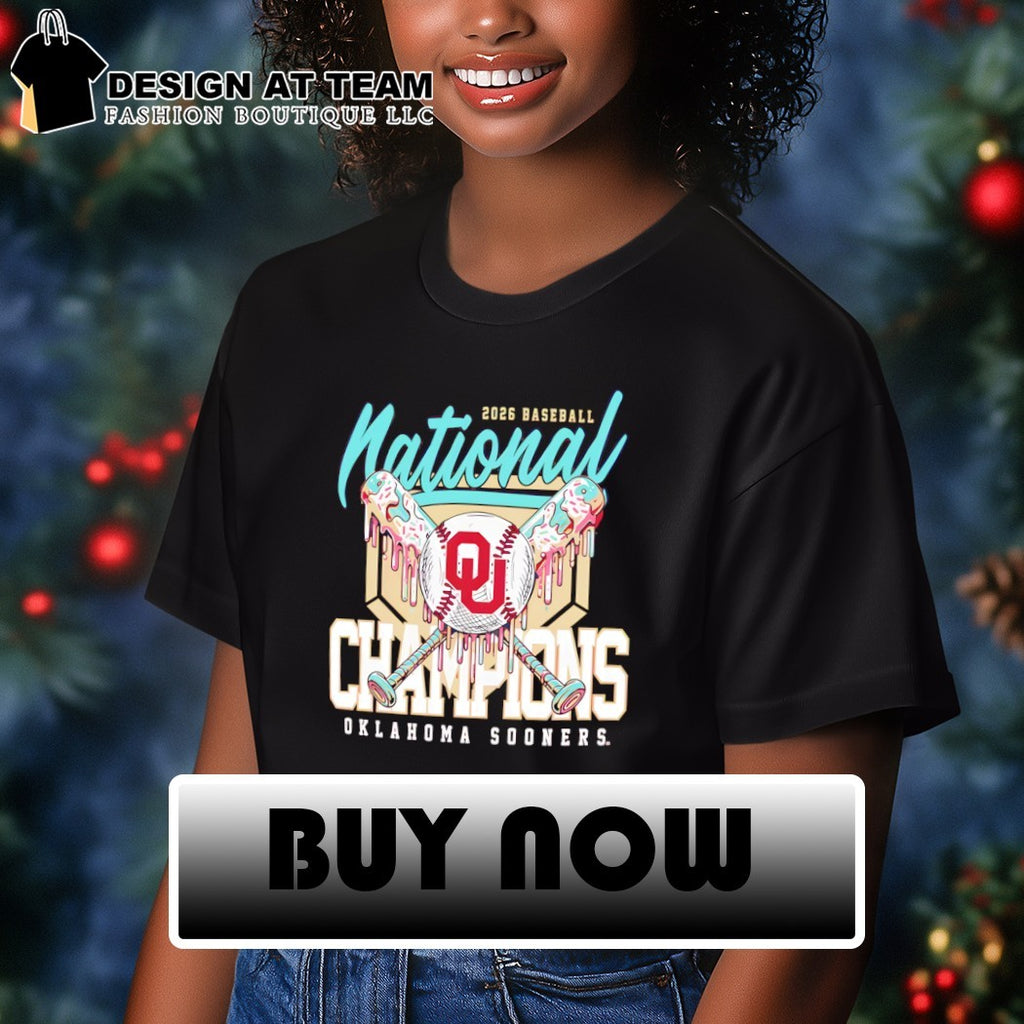 Oklahoma Sooners 2026 NCAA National Baseball Men’s College World Series Champions Bats shirt