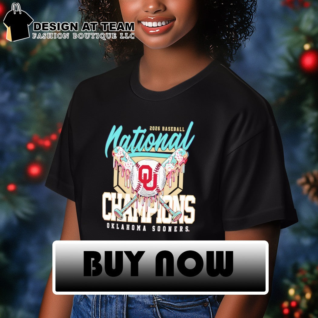 Oklahoma Sooners 2026 NCAA National Baseball Men’s College World Series Champions Bats shirt