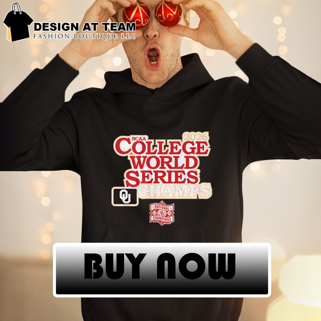Oklahoma Sooners Baseball 2026 College World Series Champions NCAA shirt