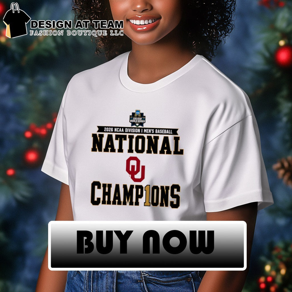 Oklahoma Sooners Baseball 2026 NCAA Division I College World Series Champions shirt