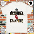 Oklahoma Sooners Baseball 2026 NCAA Division I College World Series Champions shirt