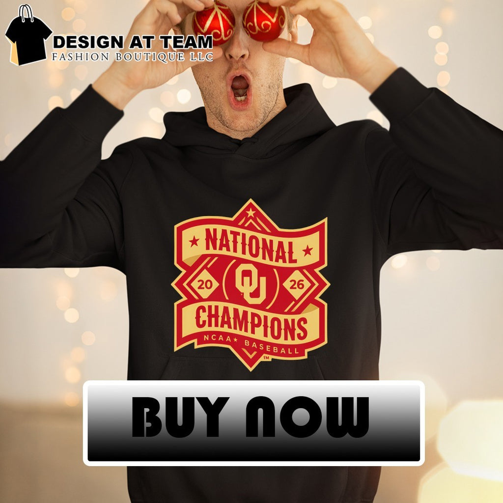 Oklahoma Sooners Baseball MLB National Champions 2026 NCAA logo shirt