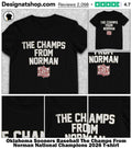 Oklahoma Sooners Baseball The Champs From Norman National Champions 2026 shirt