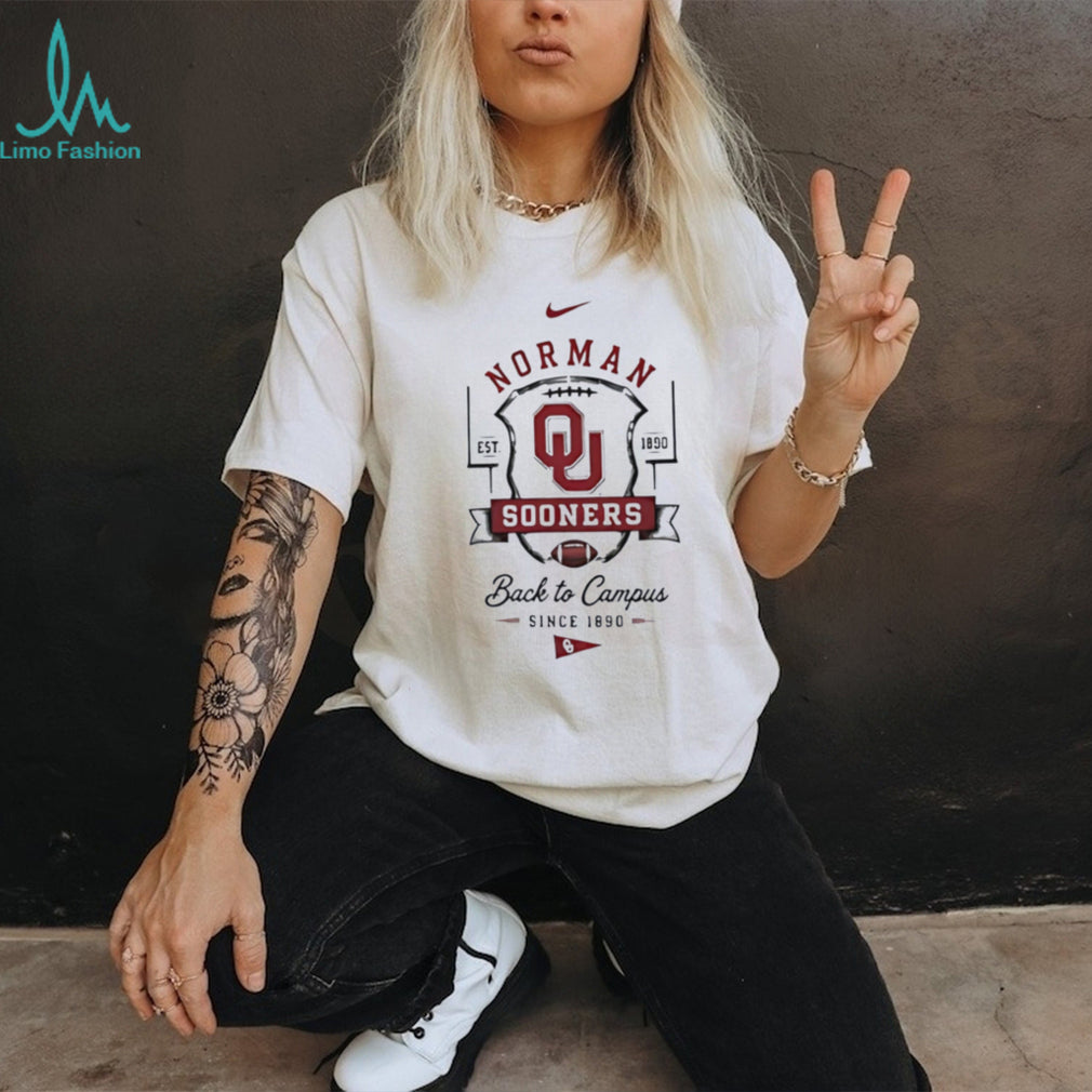 Oklahoma Sooners Norman Back to Campus since 1890 shirt