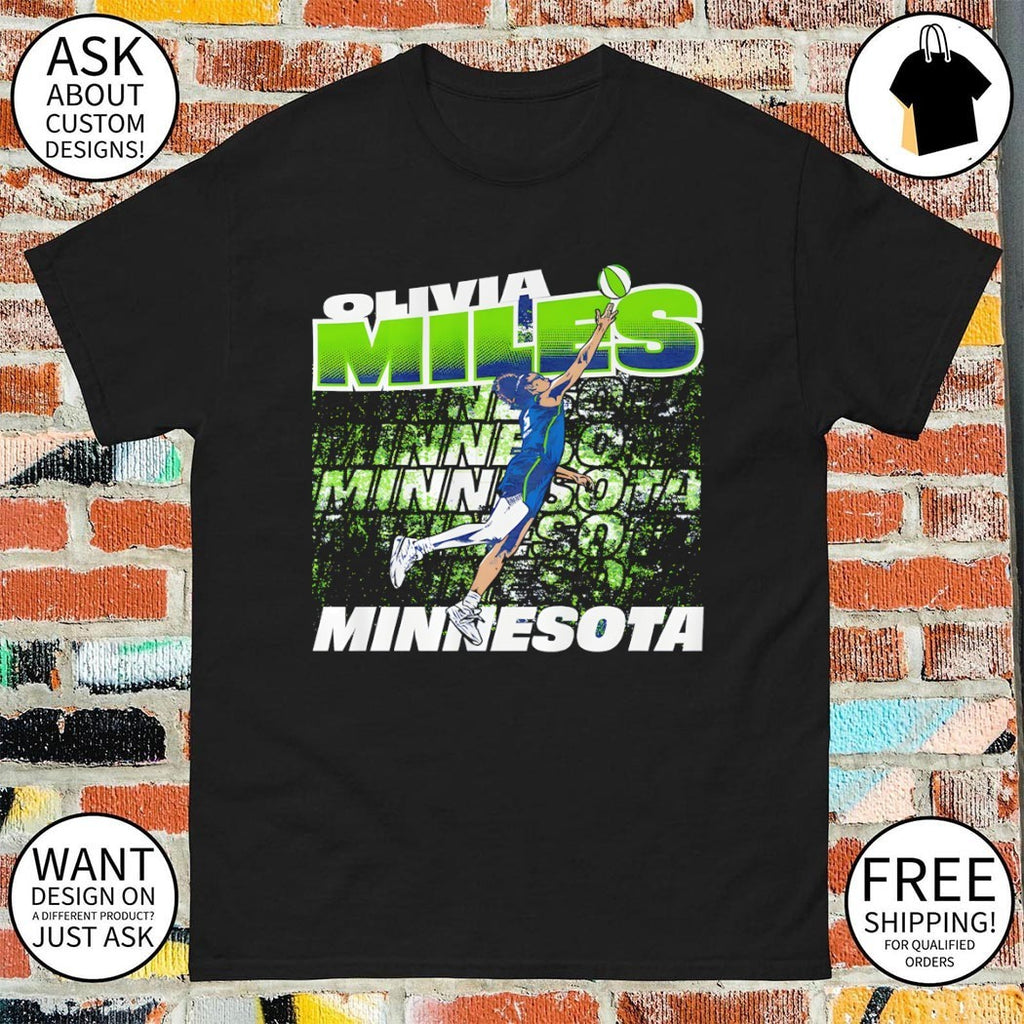 Olivia Miles Minnesota Lynx WNBA Basketball Street Ball 2026 shirt