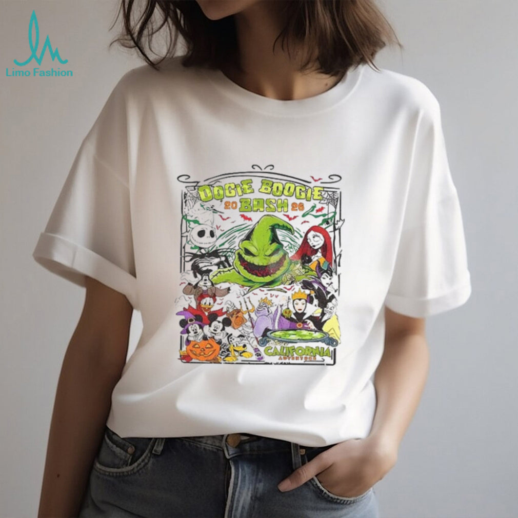 Oogie Boogie Bash Disney Characters Halloween 2026 shirt