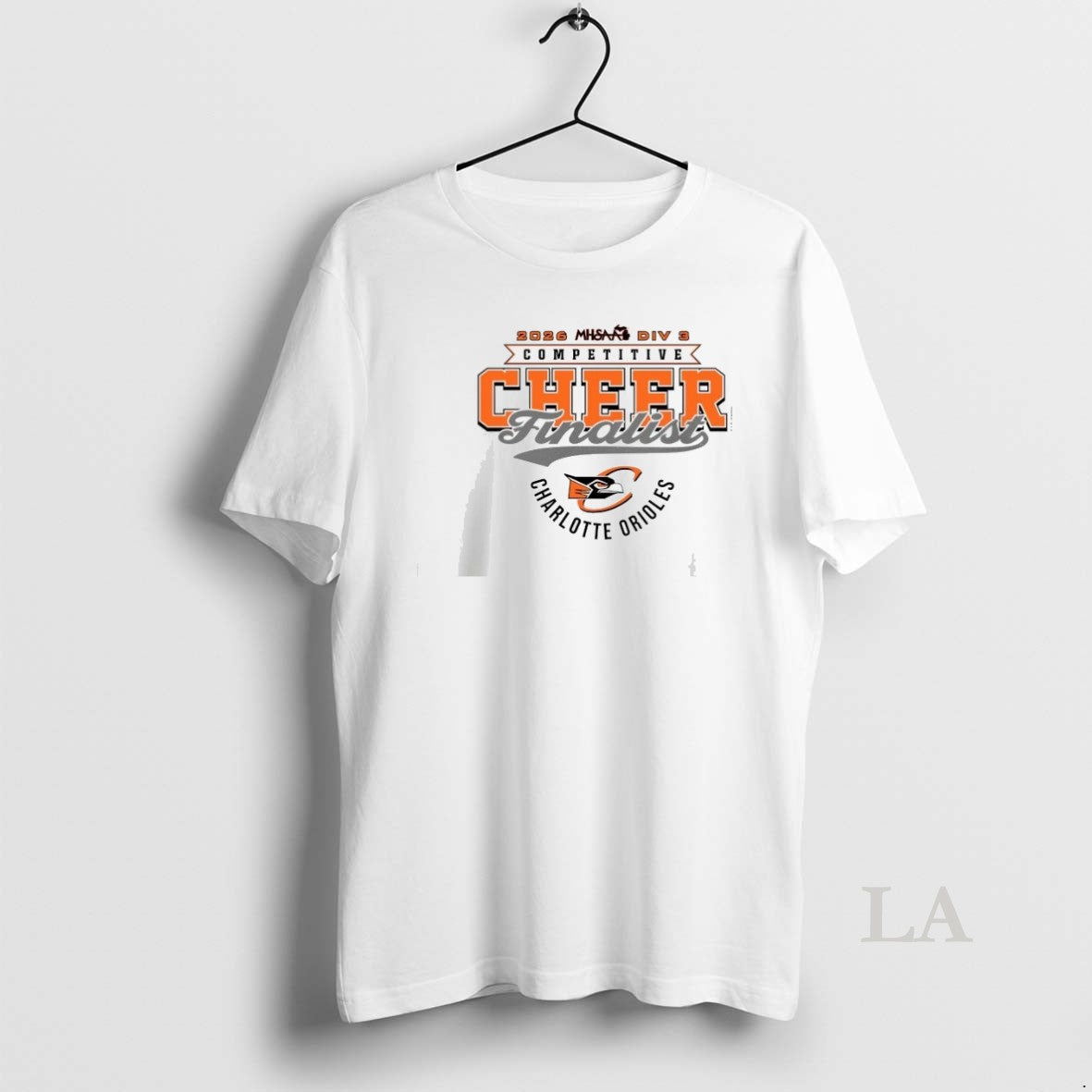 Original Charlotte Orioles 2026 Mhsaa Cheer D3 Finalist