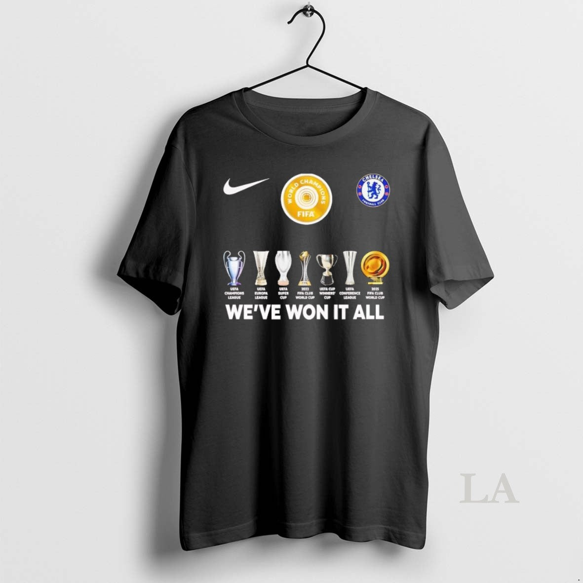 Original Chelsea Fc Weve Won It All Trophy World Champions