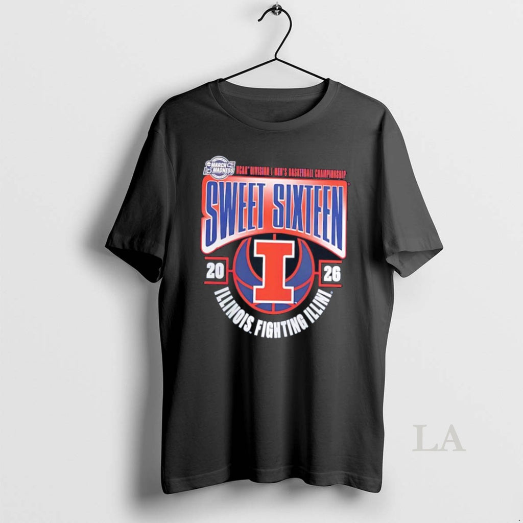 Original Illinois Fighting Illini Mens Basketball 2026 Ncaa March Madness Logo