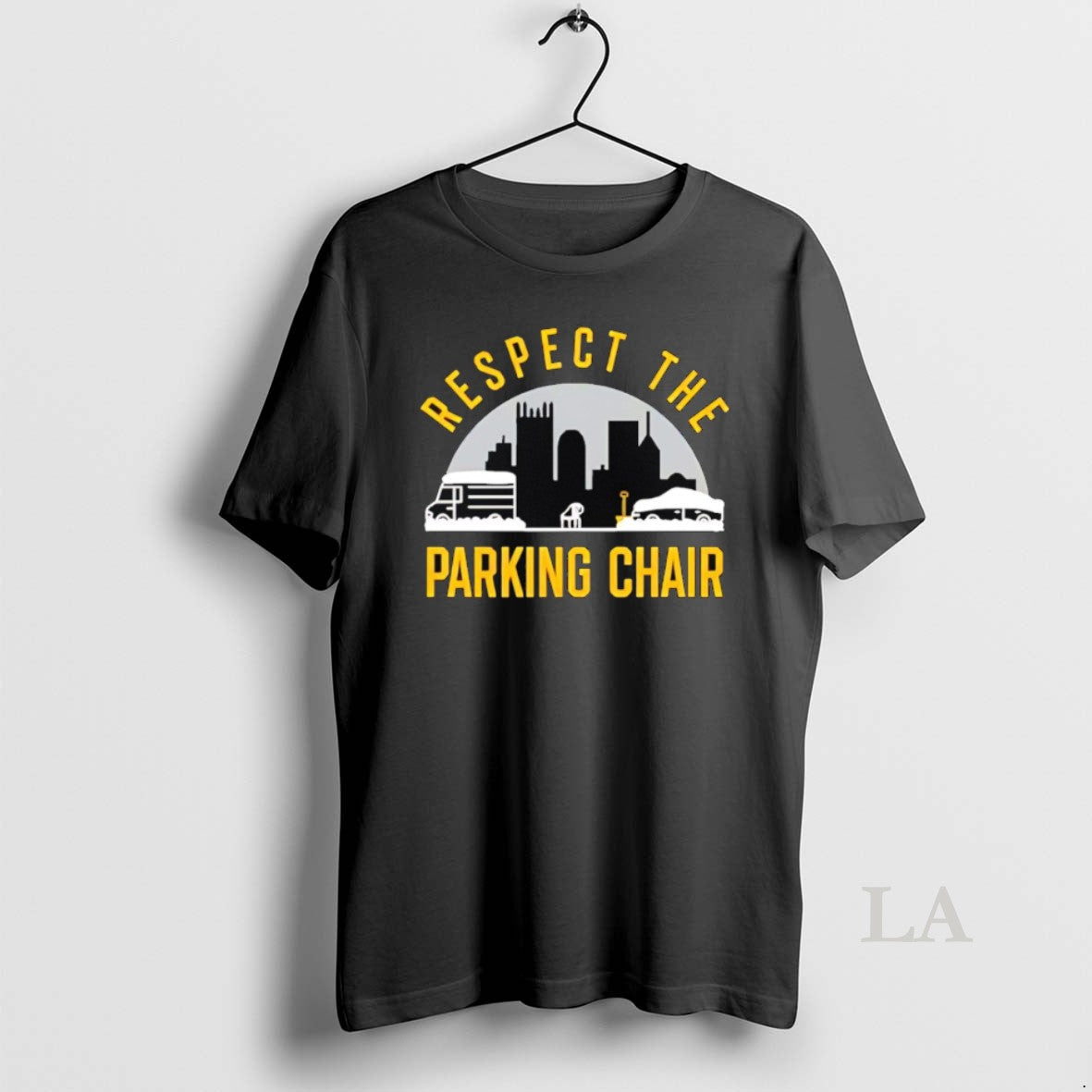 Original Respect The Parking Chair City Skyline