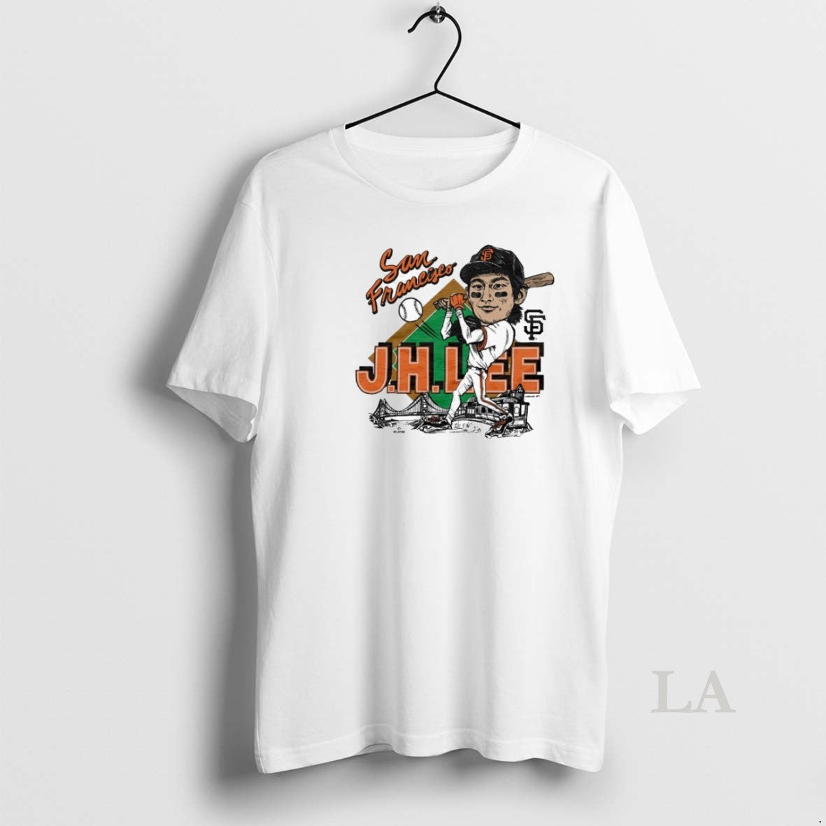 Original San Francisco Giants Jung Hoo Lee Caricature Shirts