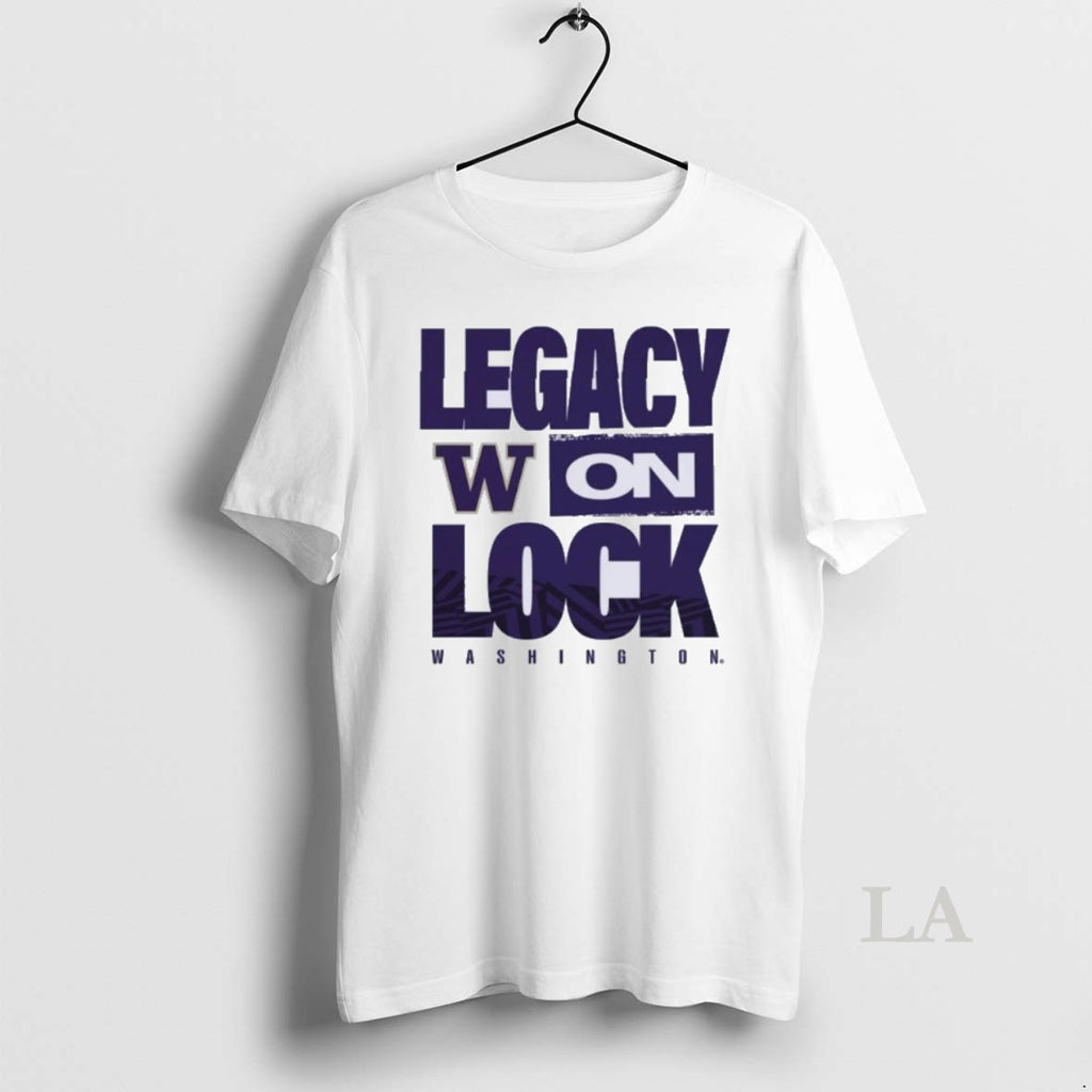 Original Washington Huskies Legacy On Lock On Court Bench