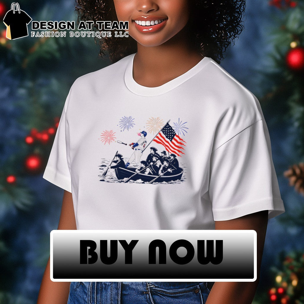 PCA crossing the delaware 4th Of July shirt