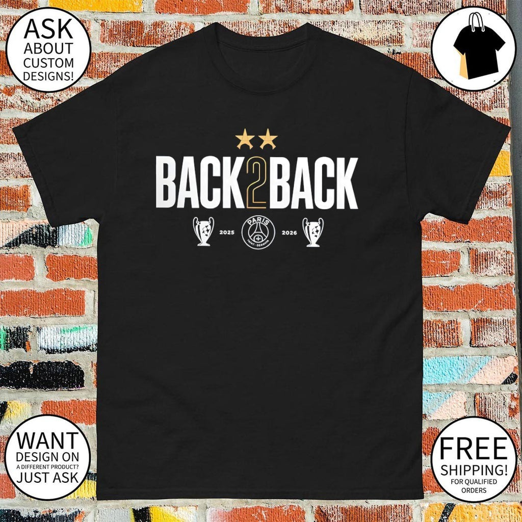Paris Saint-Germain FC Back 2 Back 2025 2026 shirt